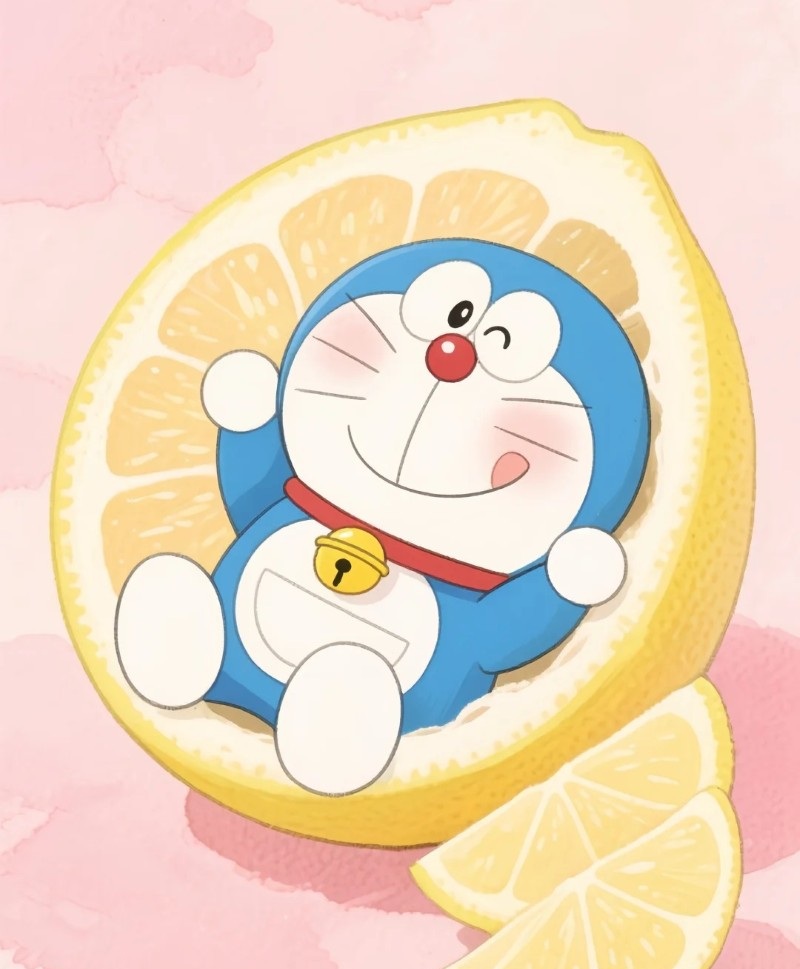 cute doraemon dp 33