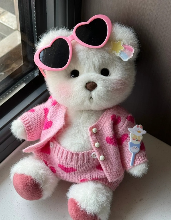 cute teddy bear dp 15