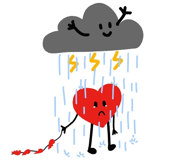 heart break dp images