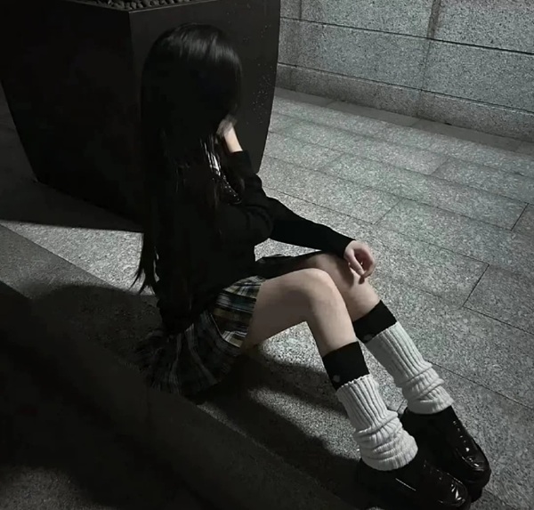 hidden face dp for girls 3