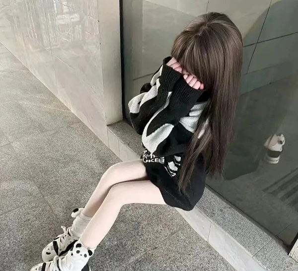 hidden face dp for girls 7