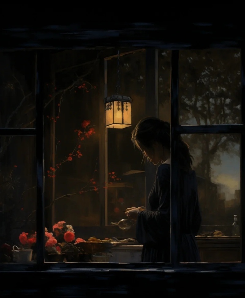 lonely girl dp 14