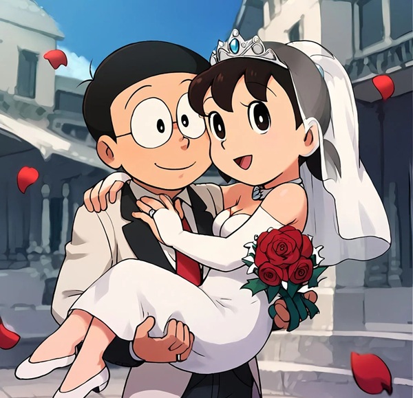 nobita shizuka whatsapp dp