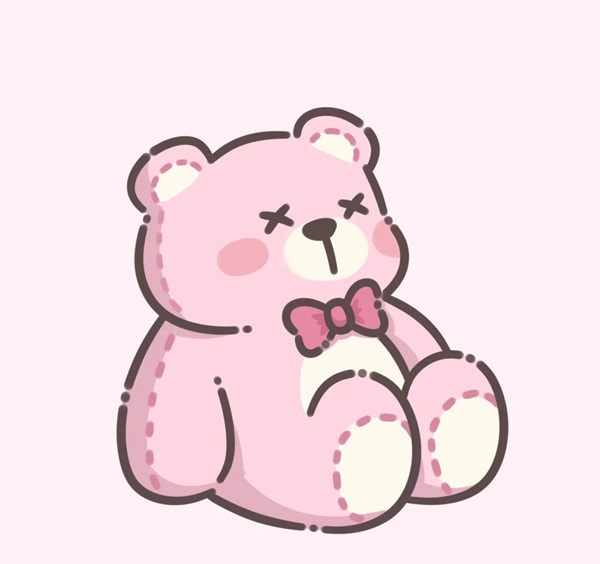 pink teddy bear dp 10