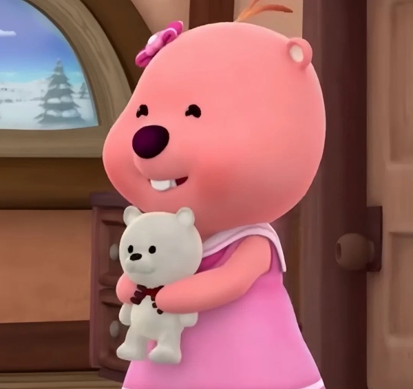 pink teddy bear dp 18