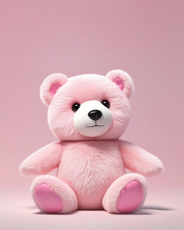 pink teddy bear dp 2