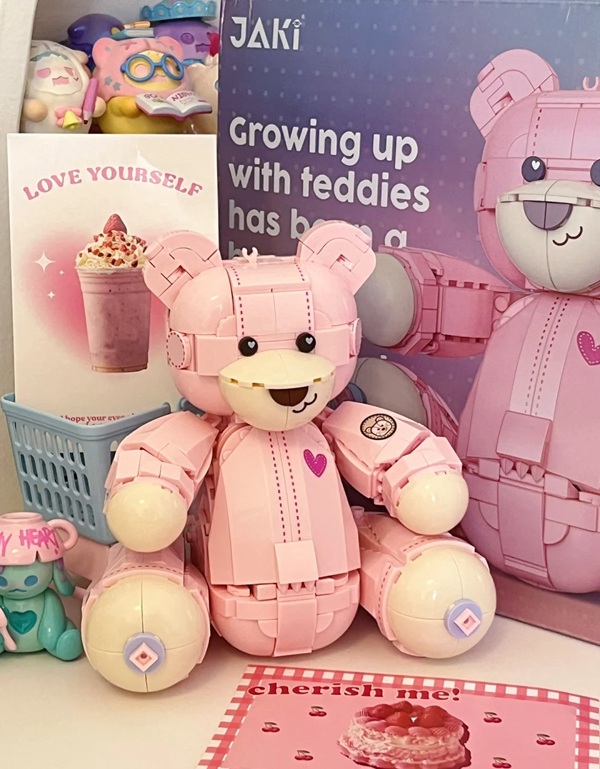 pink teddy bear dp 20