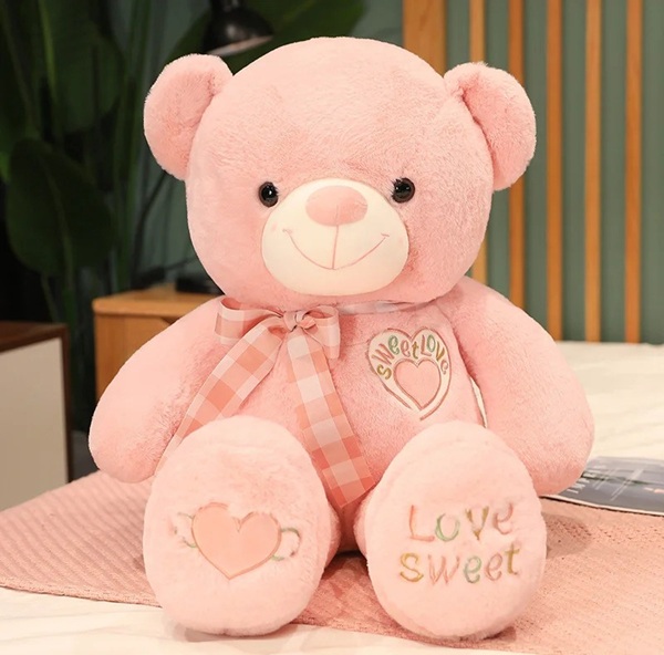 pink teddy bear dp 23