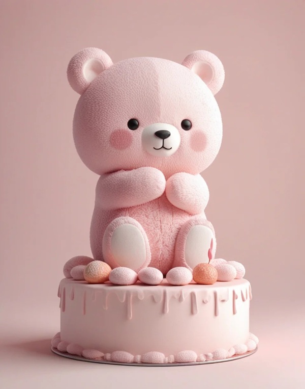 pink teddy bear dp 3