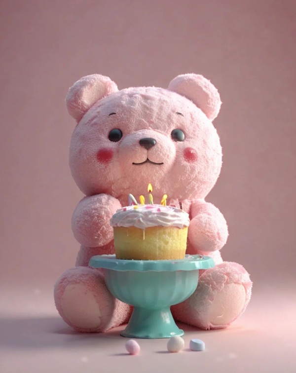 pink teddy bear dp 5
