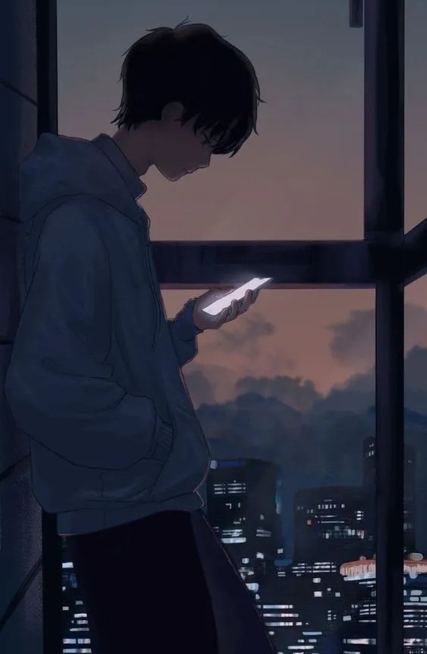 sad alone boy dp 35