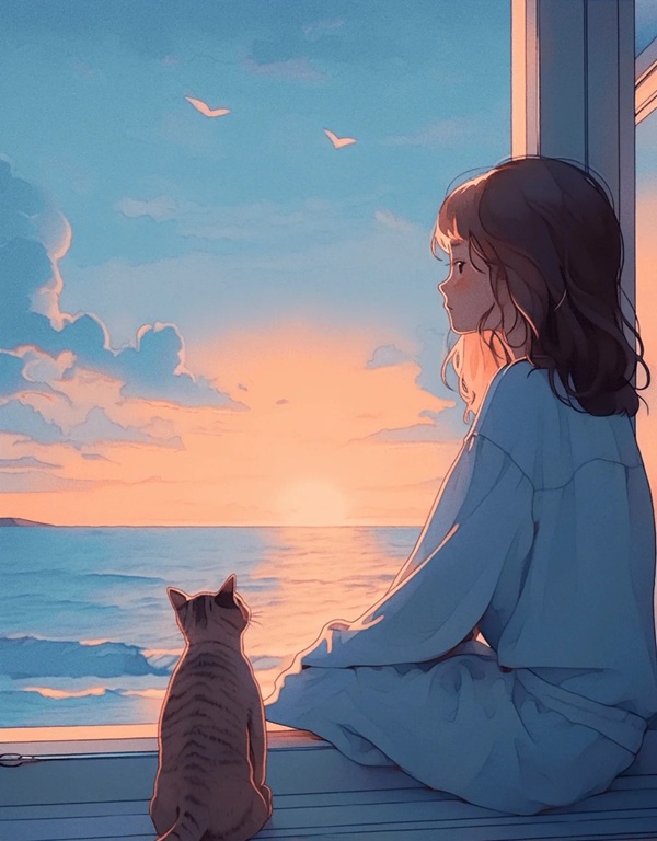 sad anime dp 27