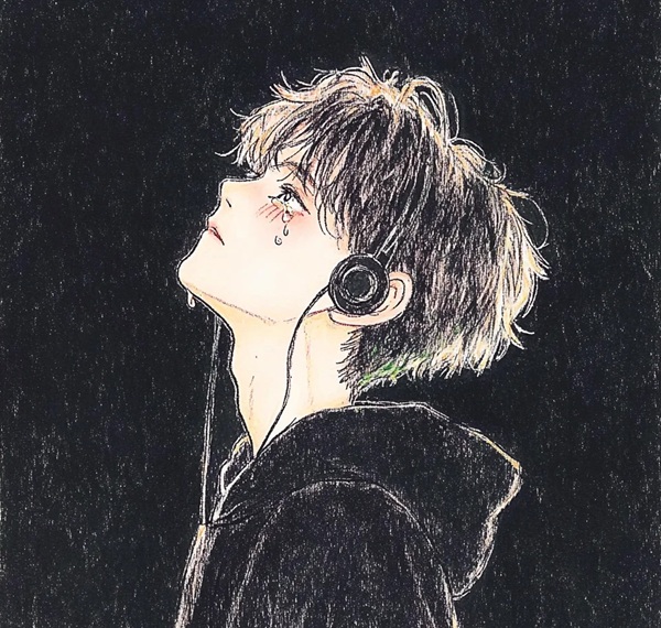 sad anime dp 4