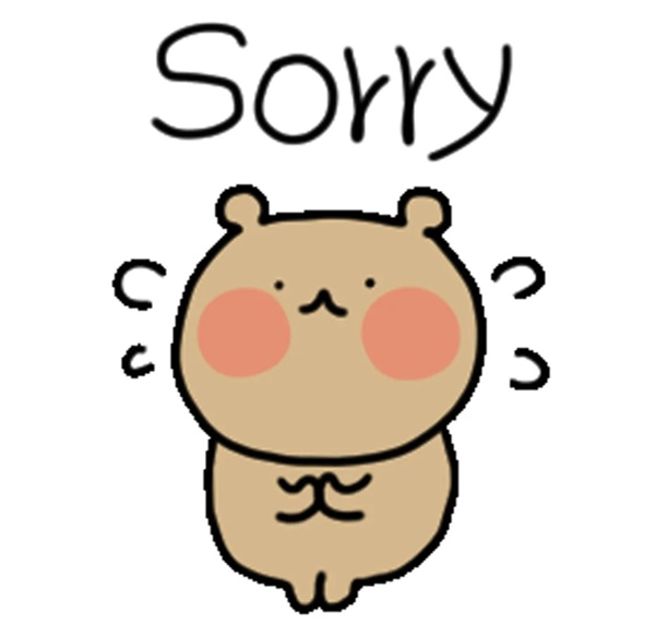 sorry whatsapp dp