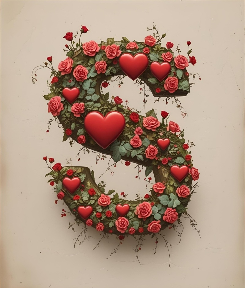 unique s letter dp 30