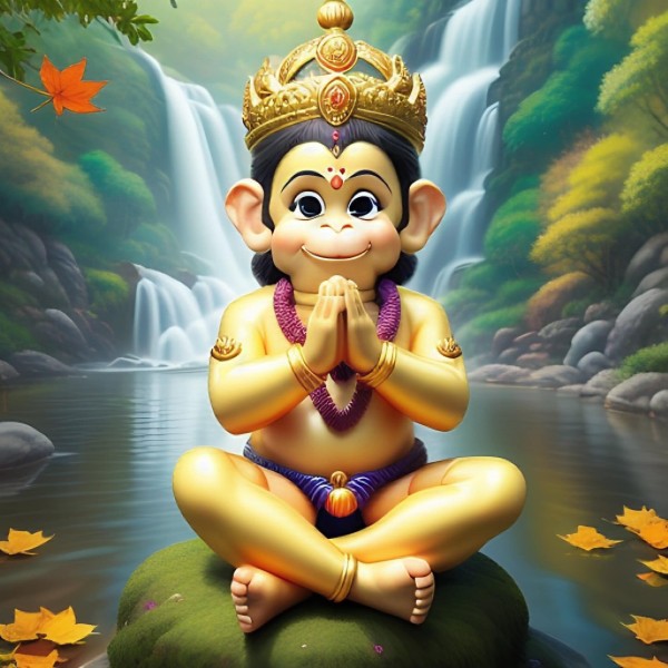 baby cute hanuman ji