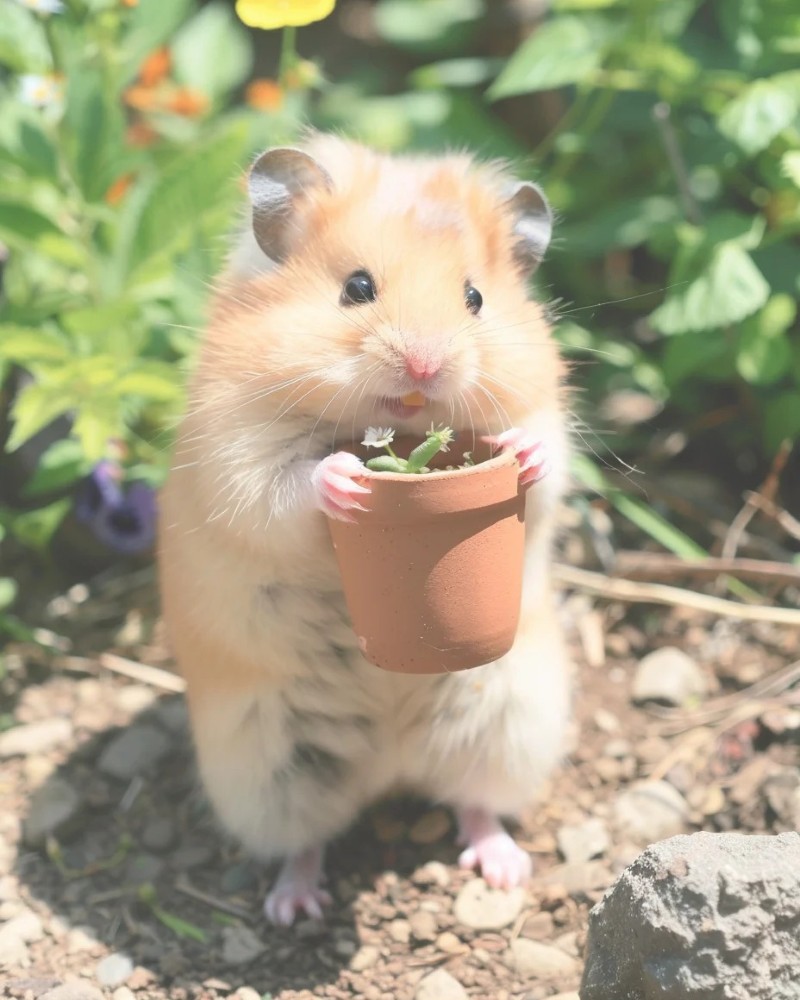 cute baby hamsters